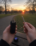 StashStick Joint Aufbewahrung – 4er Pre-Roll Case für Joints bis 11,5 cm