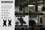 3D-gedruckter Seilwickler aus PLA für Growbox und Growzelt – Kabel und Lampenaufhängungen ordentlich verstauen